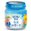 亨氏(Heinz)牛肉胡萝卜泥113g/瓶