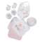 香港亿婴儿纯棉婴儿服饰高档礼盒装15件套 607（四季款） 粉色 均码