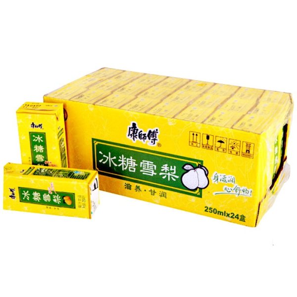 康师傅冰糖雪梨250ml*24瓶/箱