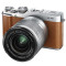 富士（FUJIFILM） X-M1 微型单电相机套机 棕色（16-50MM）