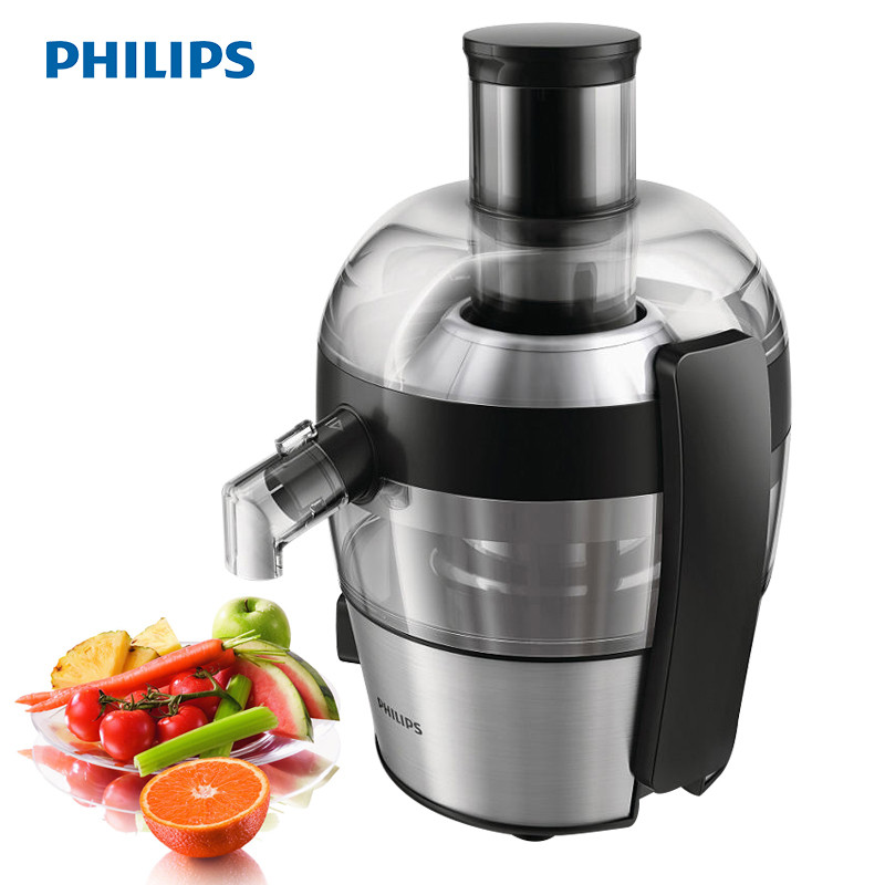 飞利浦(Philips) 榨汁机HR1836家用多功能果汁水果蔬菜机大口径原汁机正品