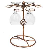 日光生活 仿古红酒杯架 苹果杯子收纳架 葡萄酒