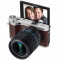 三星微单相机NX300M(棕)+18-55mm镜头