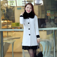 毛呢外套女中长款冬季大衣外套秋冬季新款外套