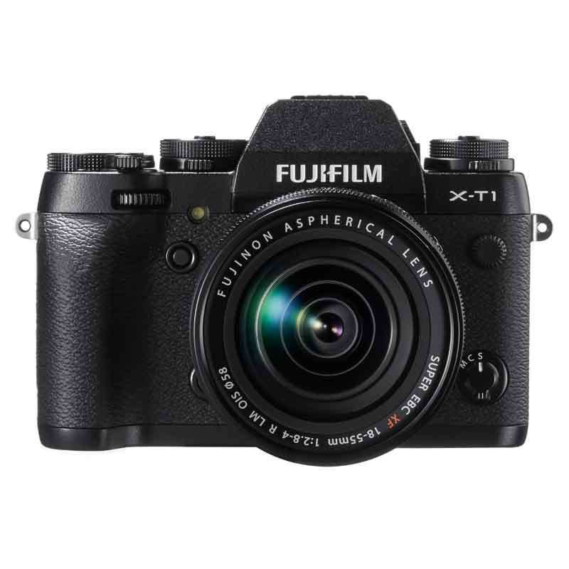 富士(FUJIFILM) X-T1(18-55MM镜头) 微型单电套机 黑色