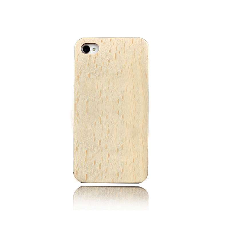邦卡登 手机壳适用于iPhone5\5S 木纹拼贴硬壳保护套 手机保护壳 乌木