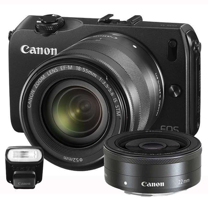 佳能(Canon) 数码微单相机 EOS M 镜头焦距18