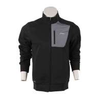 李宁<em>男子</em> 训练系列 <em>开衫</em> <em>无帽</em> <em>卫衣</em> AWDJ099 