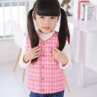 南极人儿童羽绒<em>马甲</em> 2013童装<em>秋冬</em>新品 <em>可爱女</em>