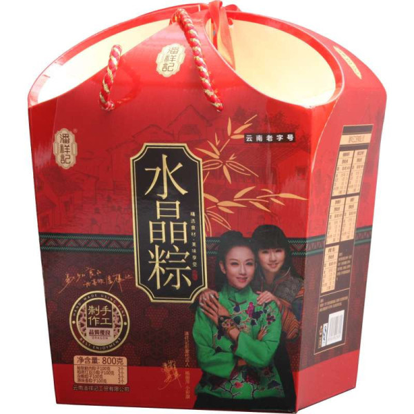 【潘祥记食品旗舰店粽子】潘祥记水晶粽礼盒800g 2014端午粽子 鲜肉粽 蜜枣粽送2个咸鸭蛋【报价、价格、评测、参数】-苏宁易购