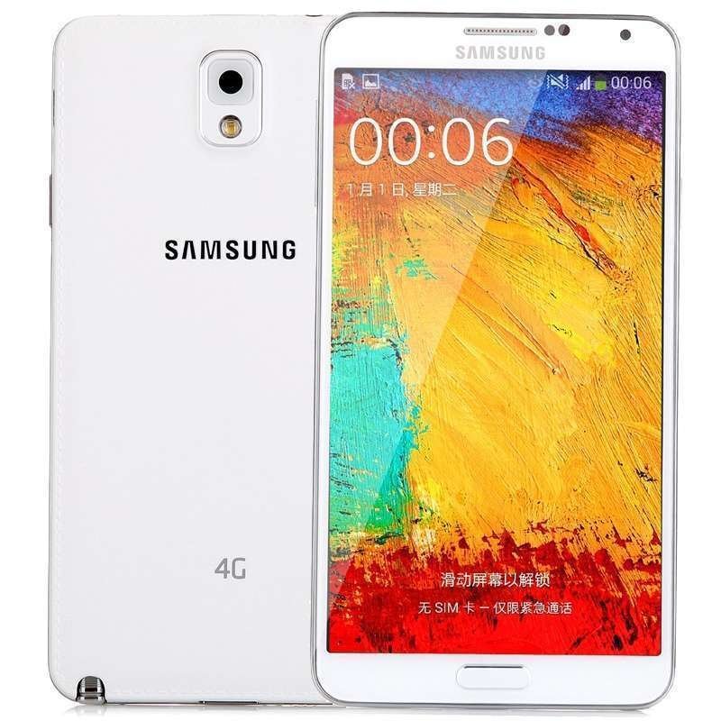 三星 Galaxy Note 3 (N9008S) 简约白 移动4G联通3G手机