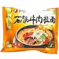 农心拉面泡面石锅牛肉拉面 袋装 120g