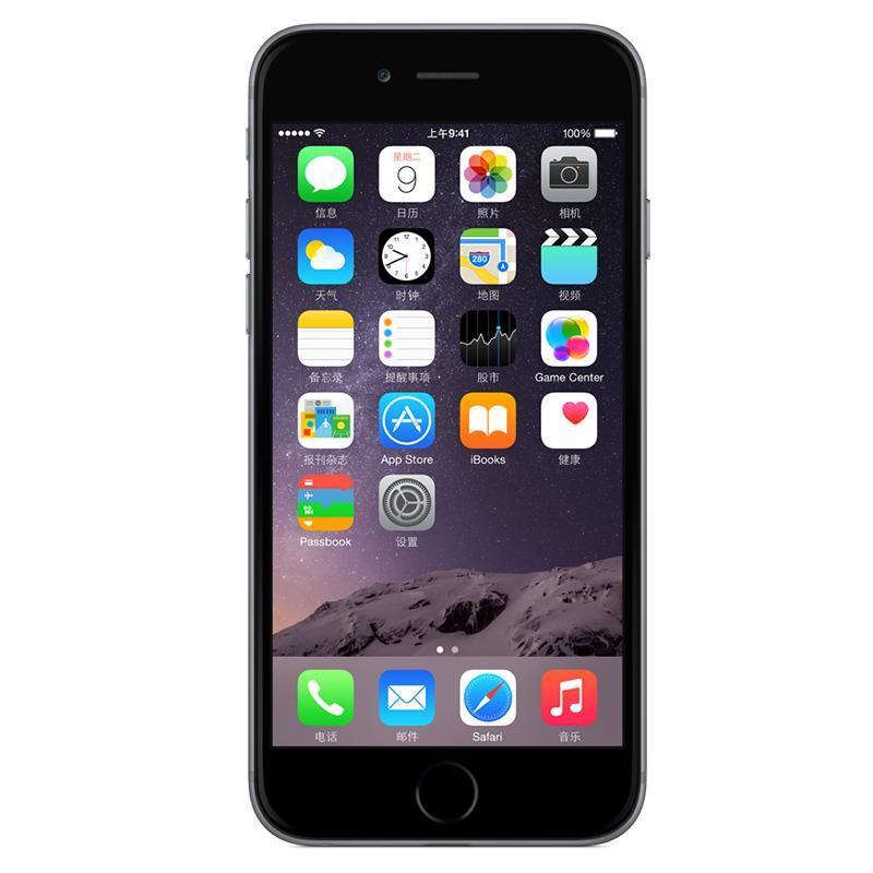 苹果（Apple）iPhone 6 （16G）（灰）（全网通）移动联通电信4G手机