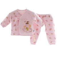童泰 薄棉和服套装 婴儿宝宝秋冬款 80015 粉色