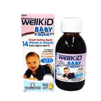英国Wellkid综合维生素婴幼儿童营养液补铁补
