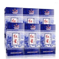 北京红星二锅头珍品蓝花瓷500ML 52度整箱