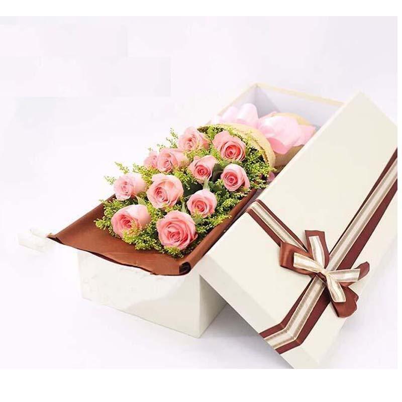 【花袭人系列】花袭人 鲜礼盒装 11朵玫瑰鲜花