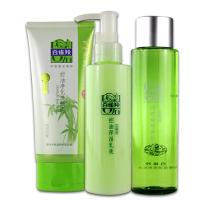 百雀羚套装 清痘调理爽肤水控油洁面泡沫 补水