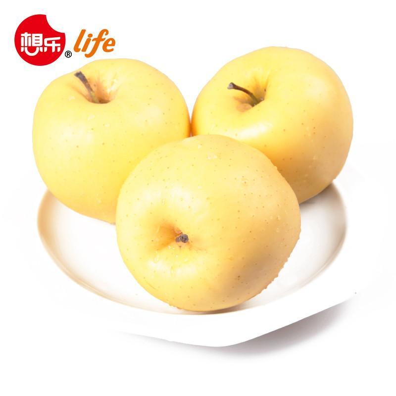 【想乐生活】黄蕉苹果5个 想乐果业水果