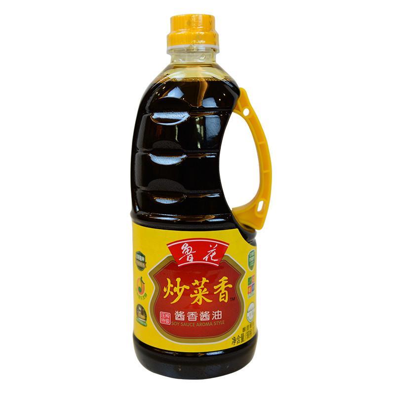 鲁花 炒菜香酱香酱油 1L 调味品