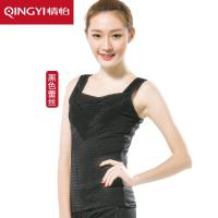 情怡内衣 女士秋冬加绒加厚塑身保暖内衣背心