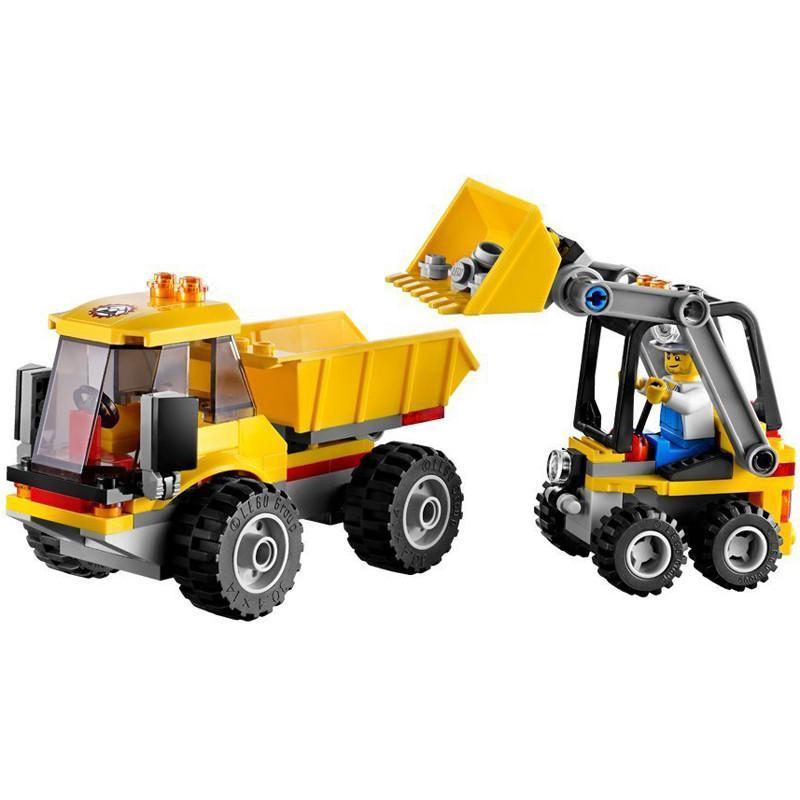 乐高lego 4201 城市系列 装载机和翻斗车 早教 拼插积木 玩具高清实拍