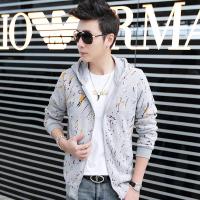 【爆款】男士长袖连帽卫衣时尚休闲韩版修身2