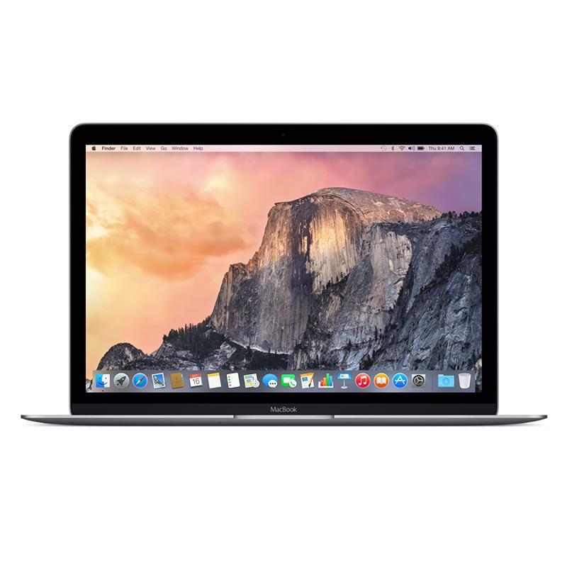 Apple MacBook 12英寸笔记本电脑（Intel Core M 8G 512G MK4M2CH/A 深空灰）