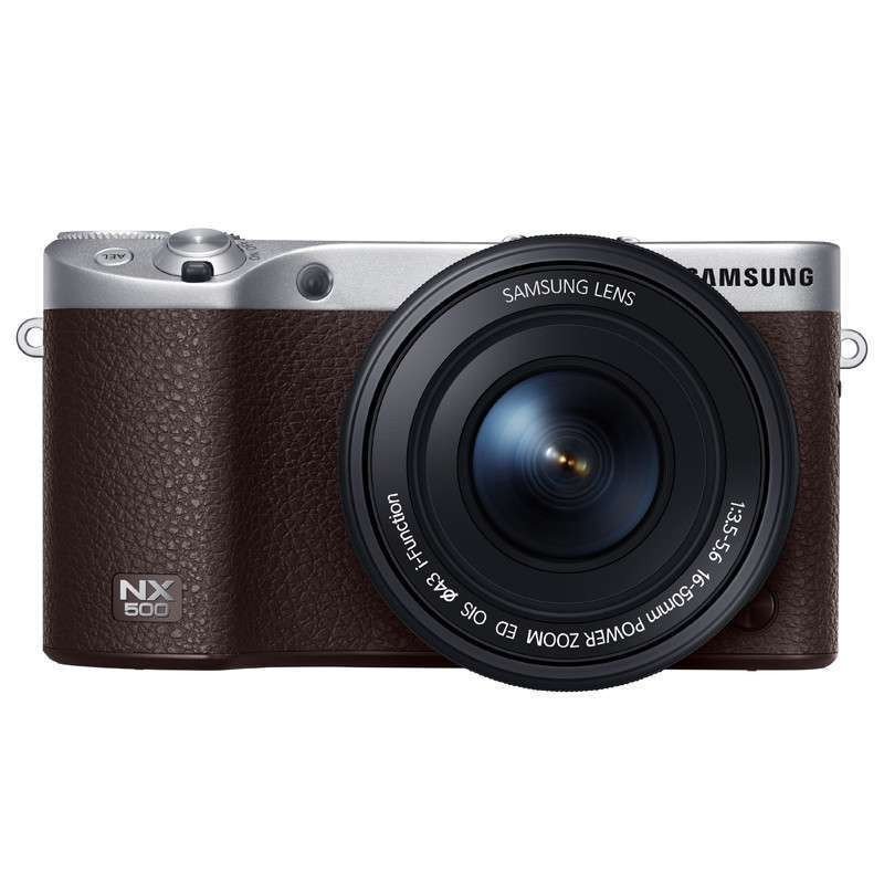 三星 (SAMSUNG) NX500 微型单电（16-50MM）棕色 16G卡