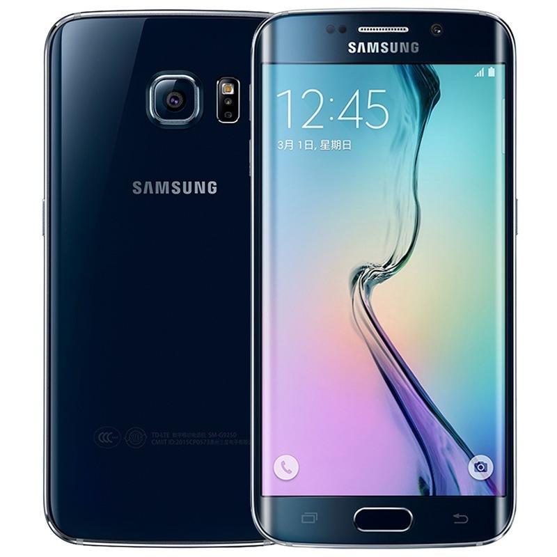 三星 Galaxy S6 edge（G9250）32G版 星钻黑 全网通4G手机 双曲面