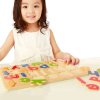 木玩世家 小写字母拼图 BH2504B 早教启蒙玩具 儿童木制色彩认知语言启蒙