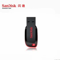 Sandisk\/闪迪 128g u盘 CZ50酷刃 超薄加密创意