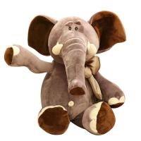 可爱卡通彩色大象公仔 大象毛绒玩具玩偶娃娃
