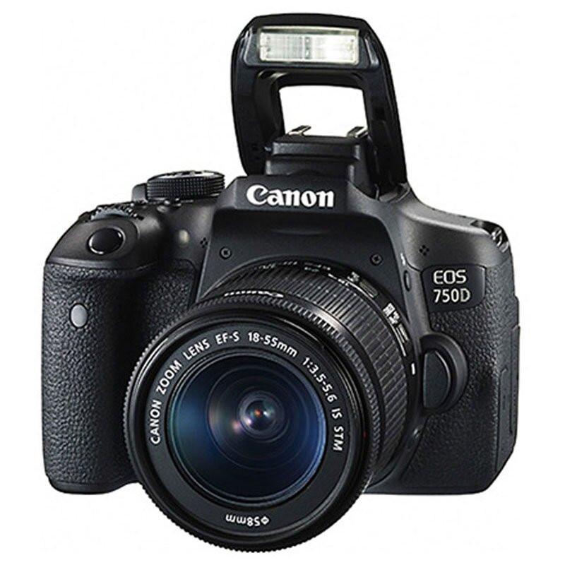 佳能（Canon）EOS 750D 数码单反相机 套机（EF-S18-55mmf/3.5-5.6ISSTM）