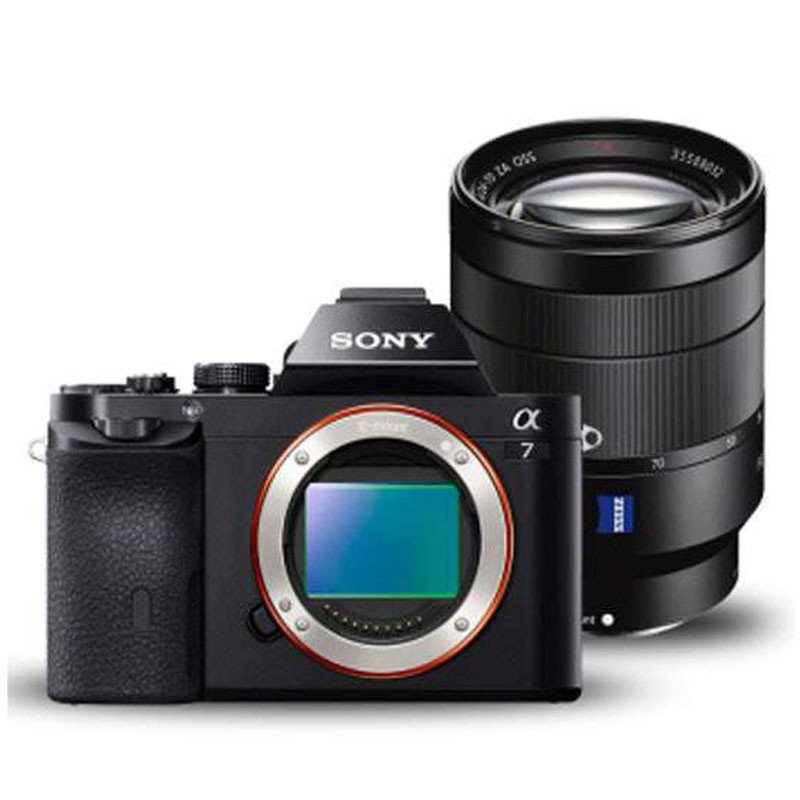 索尼（SONY）ILCE-7 全画幅微单相机 （24-70mm蔡司镜头 a7/α7)赠 32G卡，原装包，UV镜，清洁套装