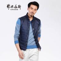 鄂尔多斯2015春夏新品<em>男装</em> 高档<em>面料</em> 立领纯色