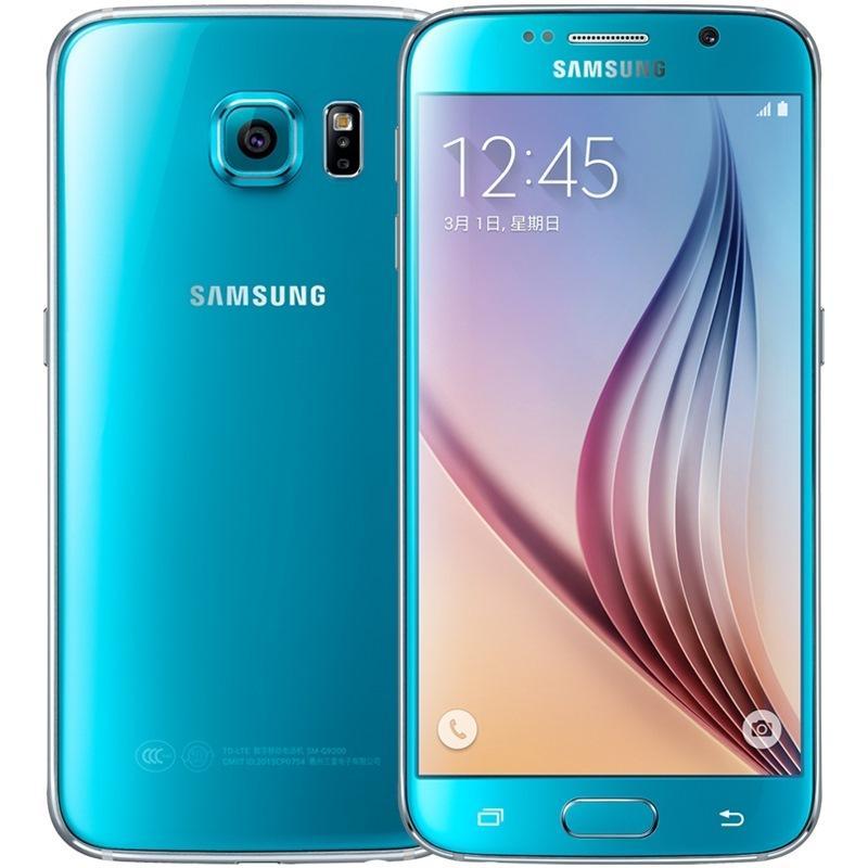 三星 Galaxy S6（G9200）32G版 冰玉蓝 全网通4G手机 双卡双待