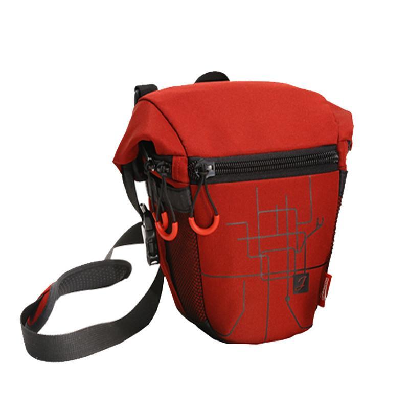 吉尼佛 数码相机包21128红色 佳能 尼康专业单