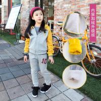 抱抱我 2015春秋冬装新款童装女童运动卫衣套