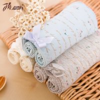 顶瓜瓜棉内裤女士三条装印花三角裤 棉质内裤