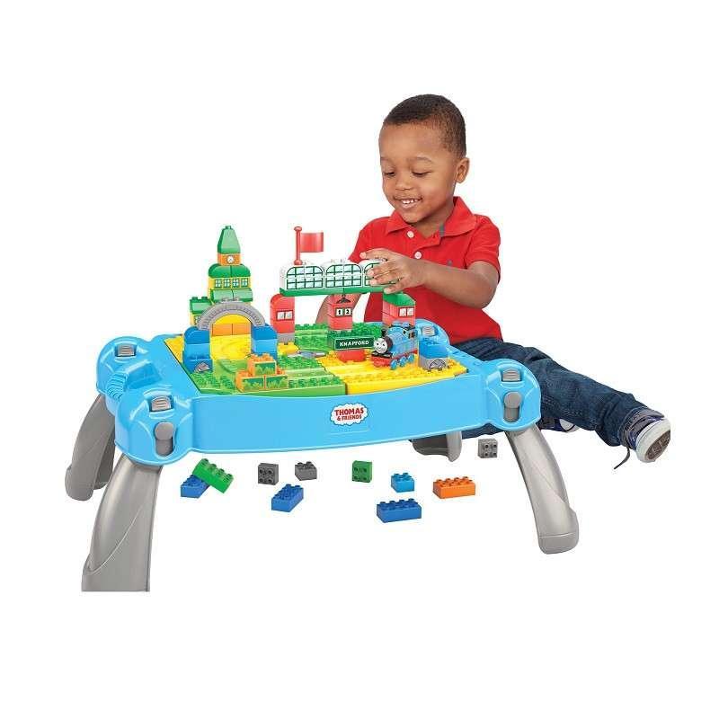 美高托马斯探险积木桌CYM78 托马斯积木 CY
