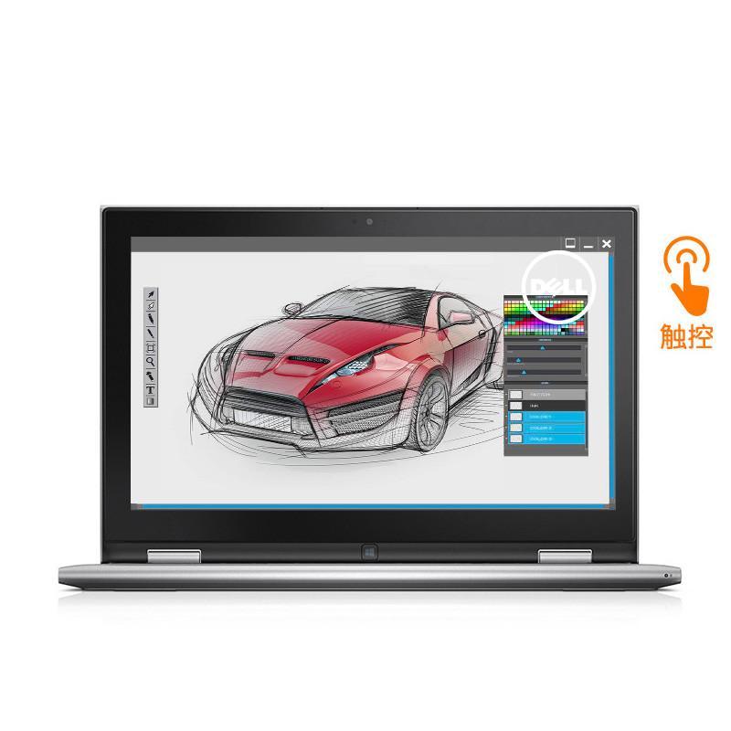 戴尔(DELL)Ins11WR-4308TS 11英寸笔记本电脑(i3-4030U 4G 500GB WIN8 银色)