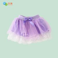 身裙2015新款韩版公主裙雪纺裙子0-1-2-3岁紫