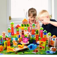 德国可来赛 100块儿童积木玩具男女孩婴幼儿宝