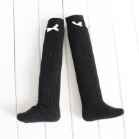 纯棉无跟无骨儿童袜宝宝中高筒袜 夏 婴儿长筒