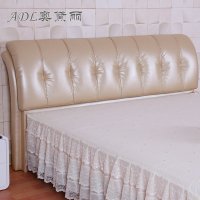 L\/奥黛丽 新款床头 主卧床头床屏定制 双人床靠