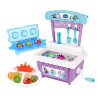 迪士尼 冰雪奇缘果冻机 新品冰果冻套装儿童手