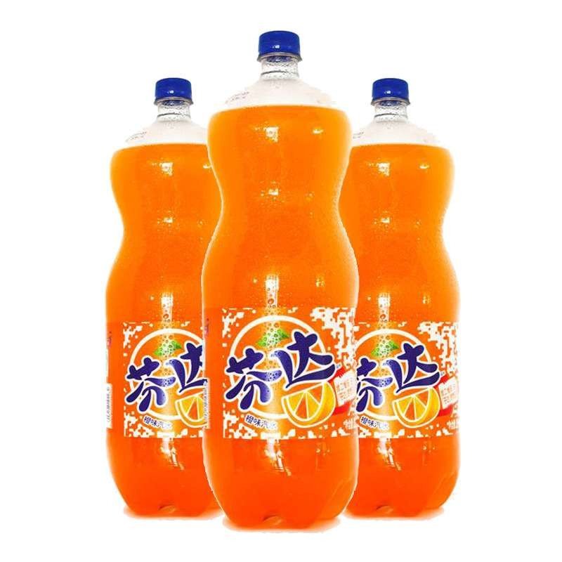 芬达 橙味汽水 2.5l 芬达碳酸饮料 【 图片 品