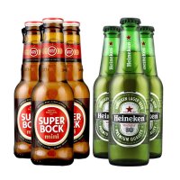 超级伯克迷你原味啤酒6*200ml 喜力啤酒6*250
