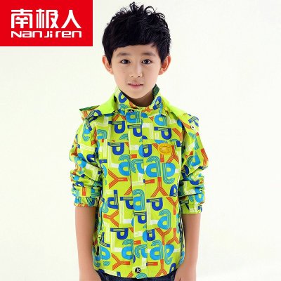 【<em>外套</em> 】<em>南极人儿童</em>冲锋衣秋冬新款童装男童